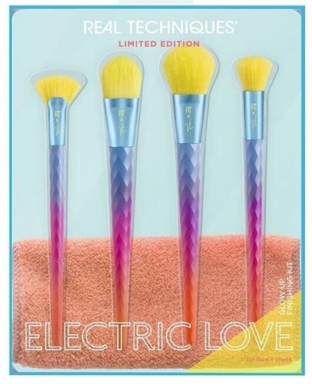 Real Techniques Limited Edition Electric Love Brush Set