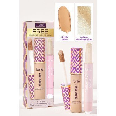 TARTE The Icons Shape Tape Contour Concealer + Maracuja Juicy Lip Balm