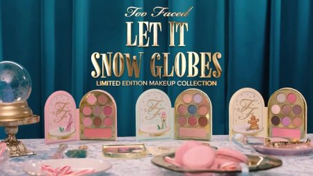 Too Faced Let It Snow Globes-  Eyeshadow Palette