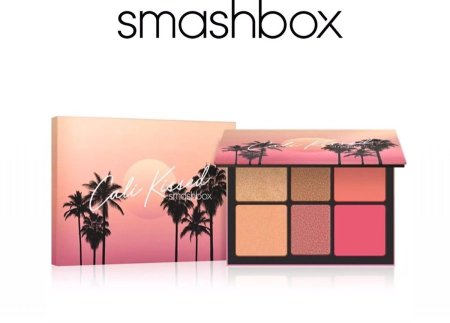 Smashbox Cali Kissed Shimmer Highlight and Matte Blush Palette