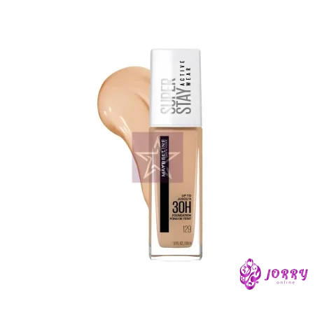 Maybelline  Superstay Active Wear 30 Hour Long-Lasting Liquid Foundation - 129 medium beige