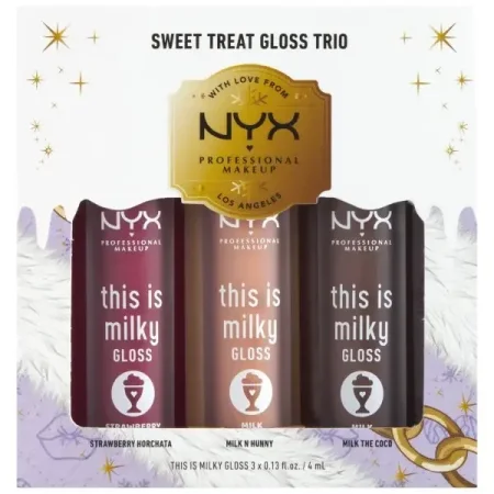 NYX SWEET TREAT MILKSHAKES GLOSS TRIO